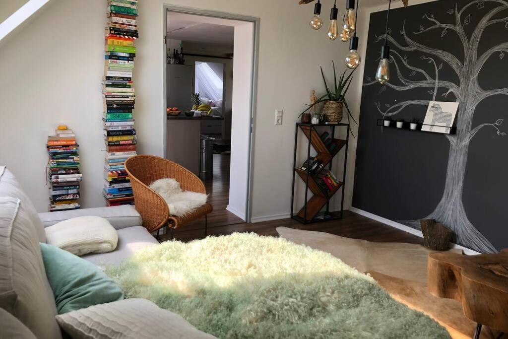 Appartement Idyllische Ferienwohnung Mit Rheinblick Keulen